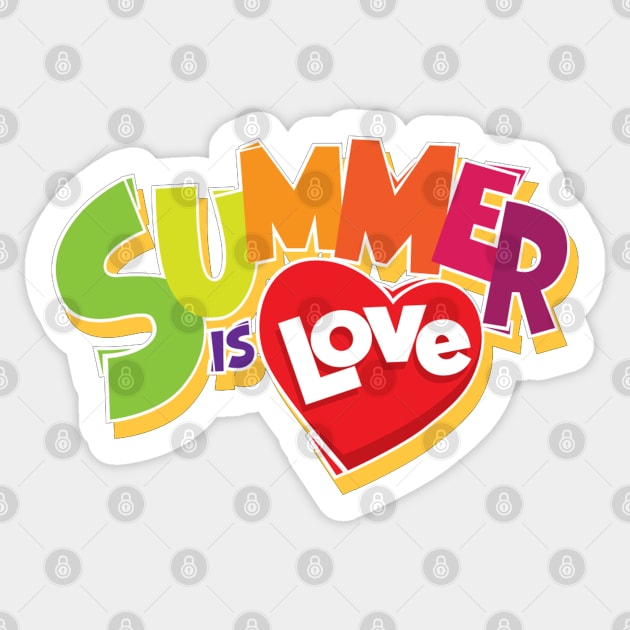 Summer Is Love Sticker by OriginStory